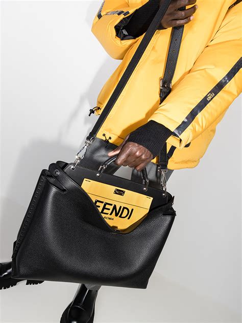 fendi men's leather bag|Fendi bag pre owned.